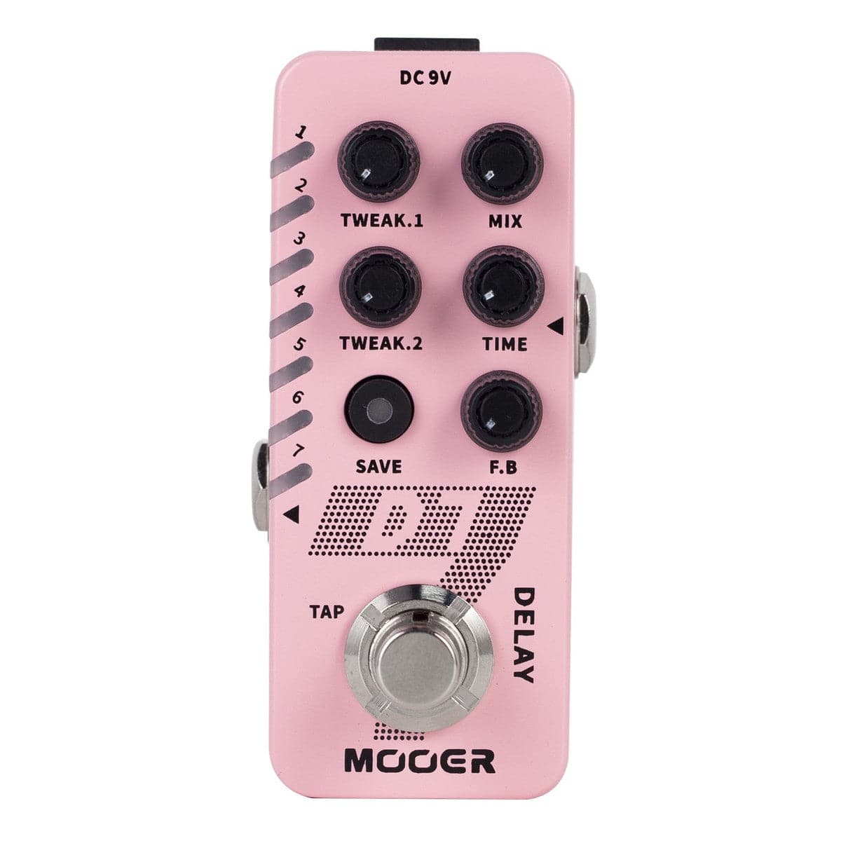 Mooer D7 Digital Delay Micro Pedal