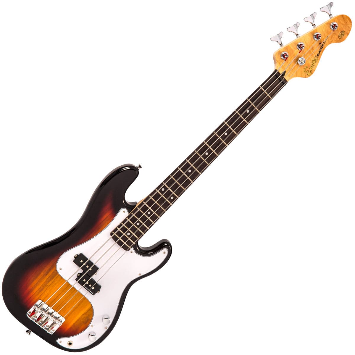 Encore E20 7/8 Bass Guitar Pack ~ Sunburst