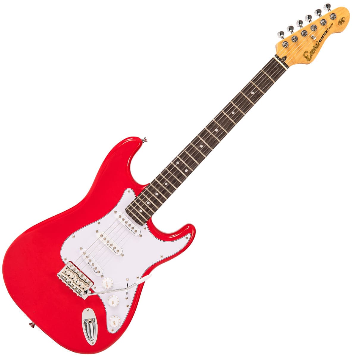 Encore E6 Electric Guitar ~ Gloss Red