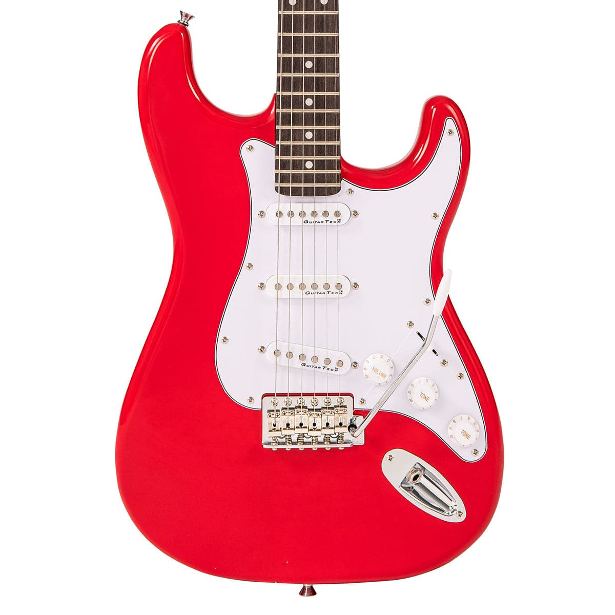 Encore E6 Electric Guitar ~ Gloss Red