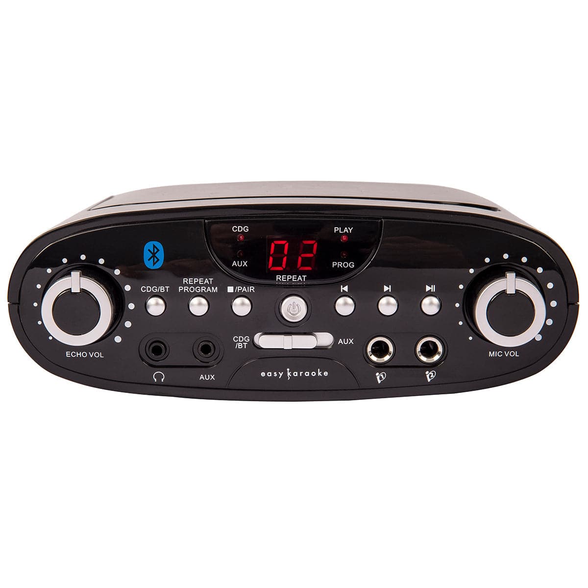 Easy Karaoke Bluetooth® Karaoke Machine + 1 Microphone