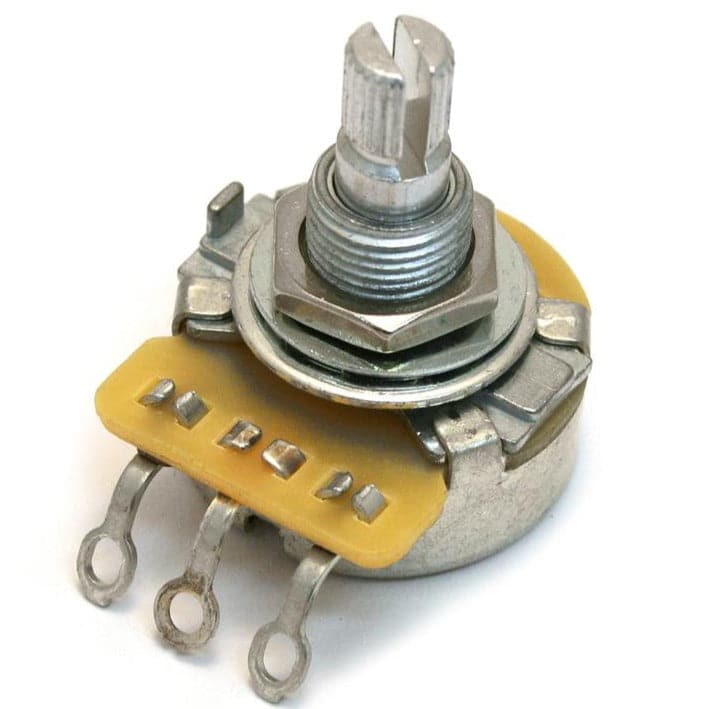 All Parts Potentiometer - 500K LOG audio pot CTS split knurled shaft