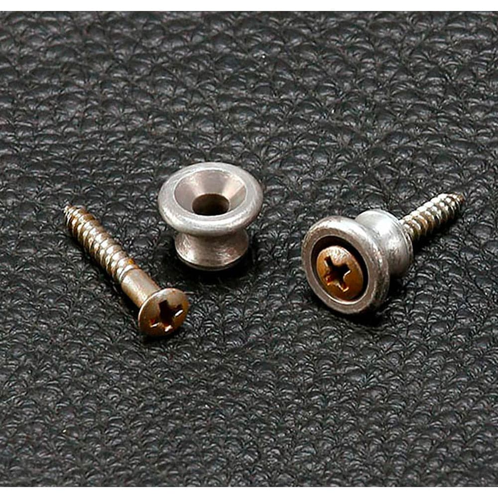 Gotoh Master Relic Aged Strap Buttons with Screws - Made in Japan