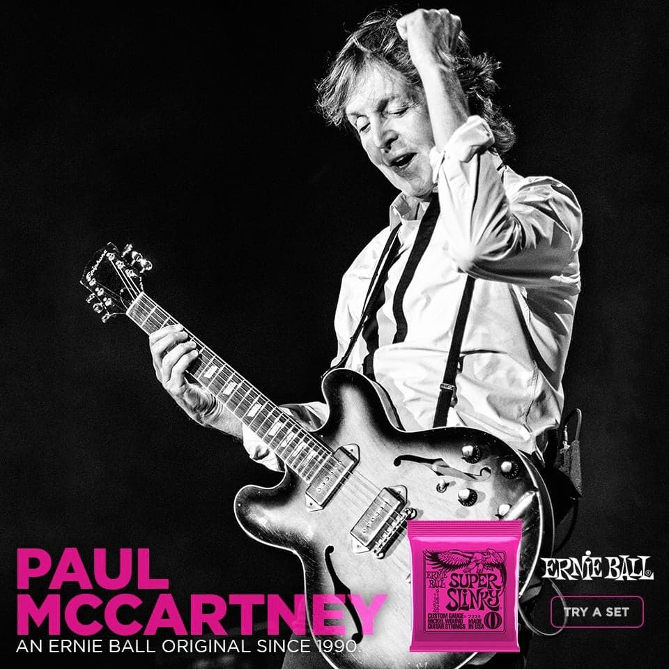 Ernie Ball Super Slinky Paul McCartney