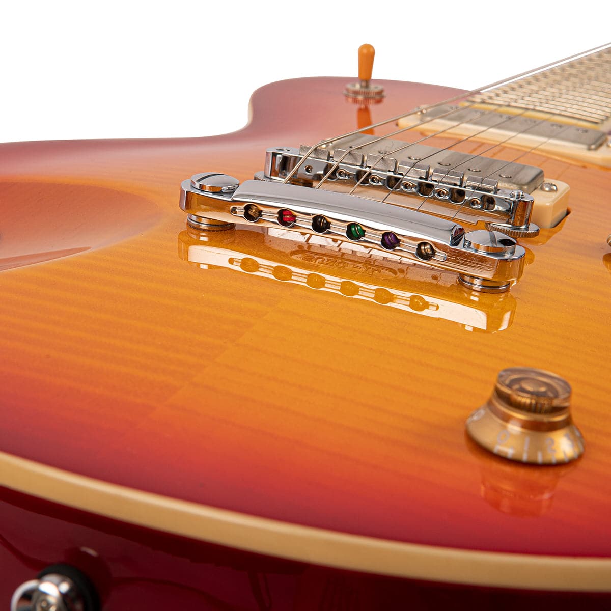 Fret-King Eclat Custom ~ Flamed Cherry Sunburst