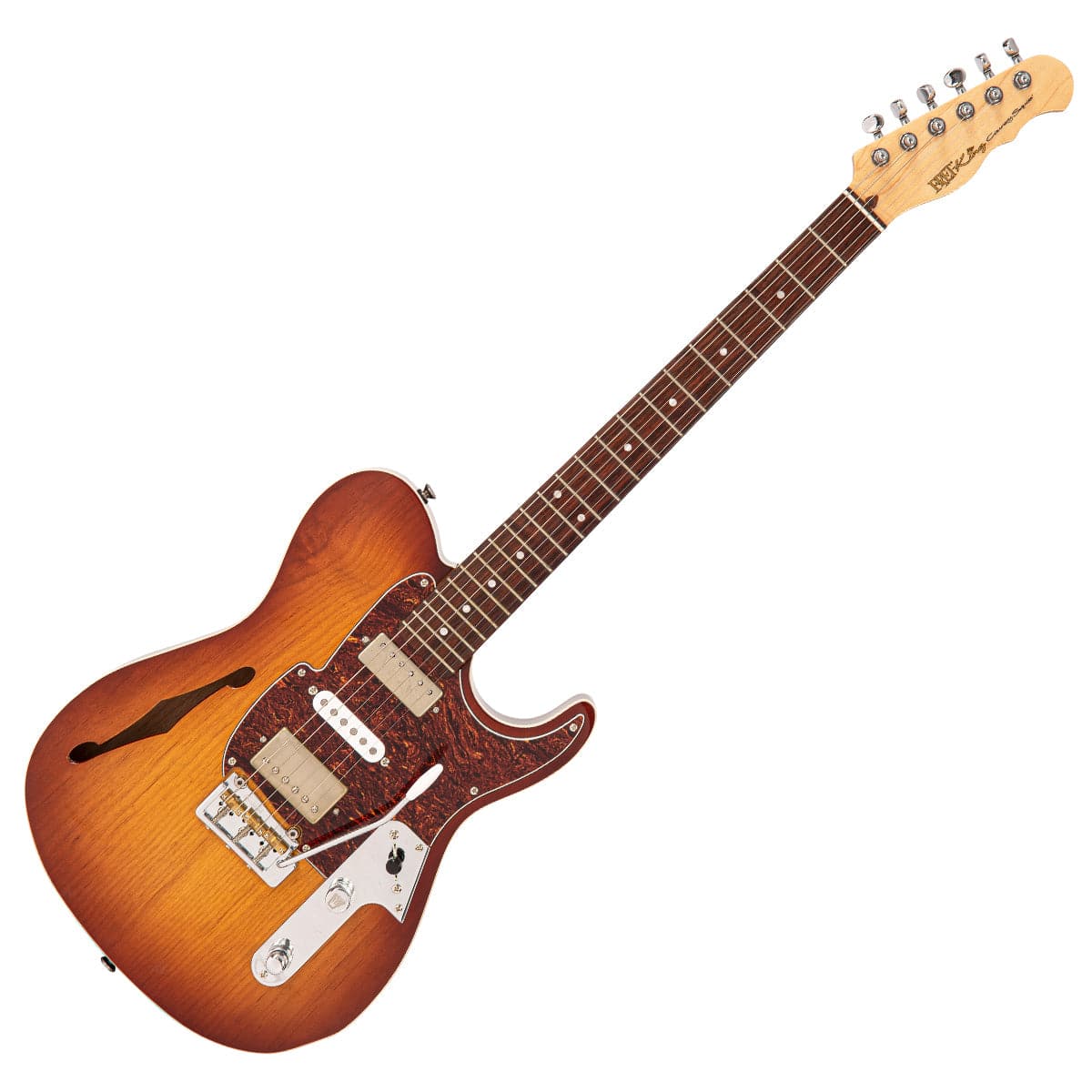 Fret-King Country Squire Semitone De Luxe ~ Honeyburst