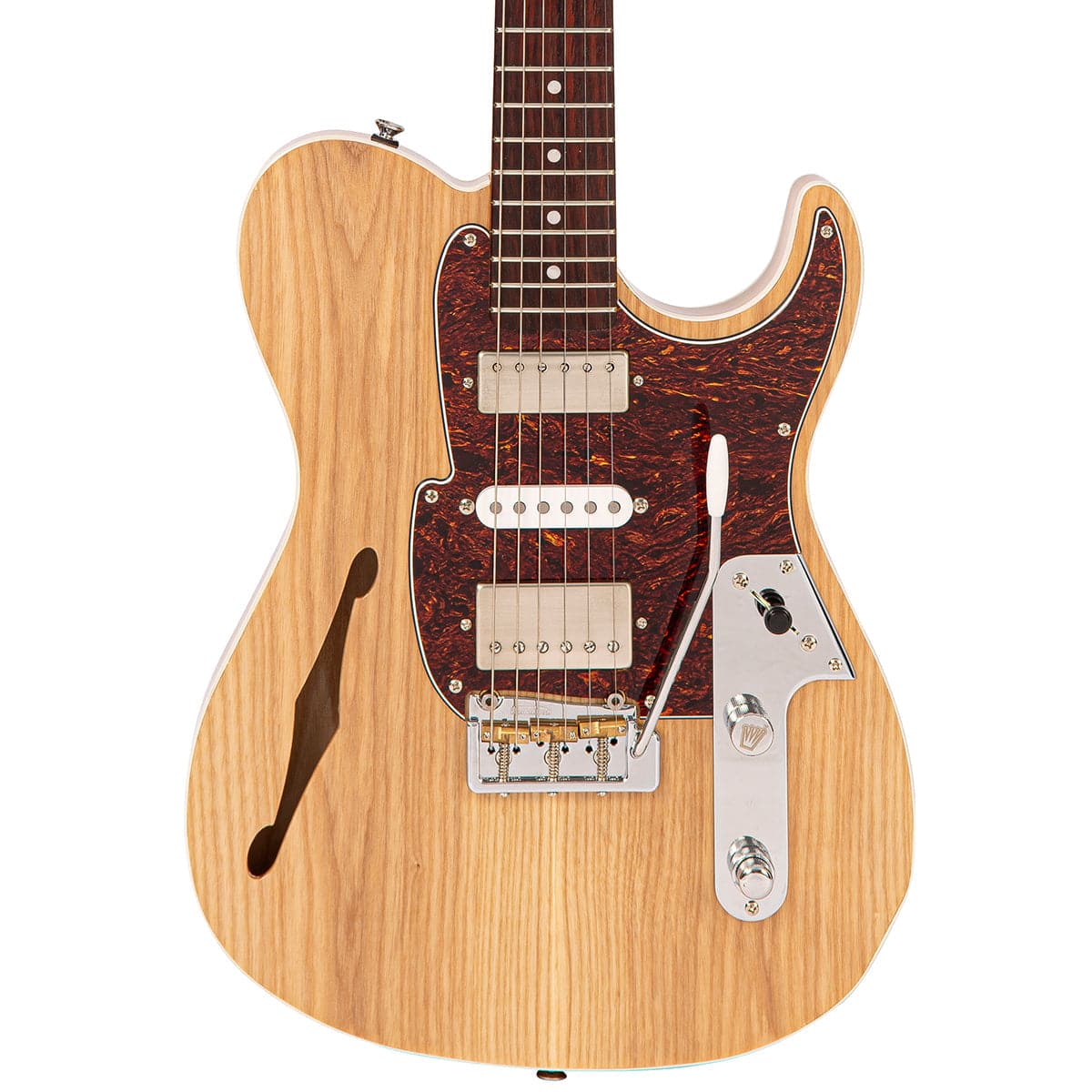 Fret-King Country Squire Semitone De Luxe ~ Natural Ash