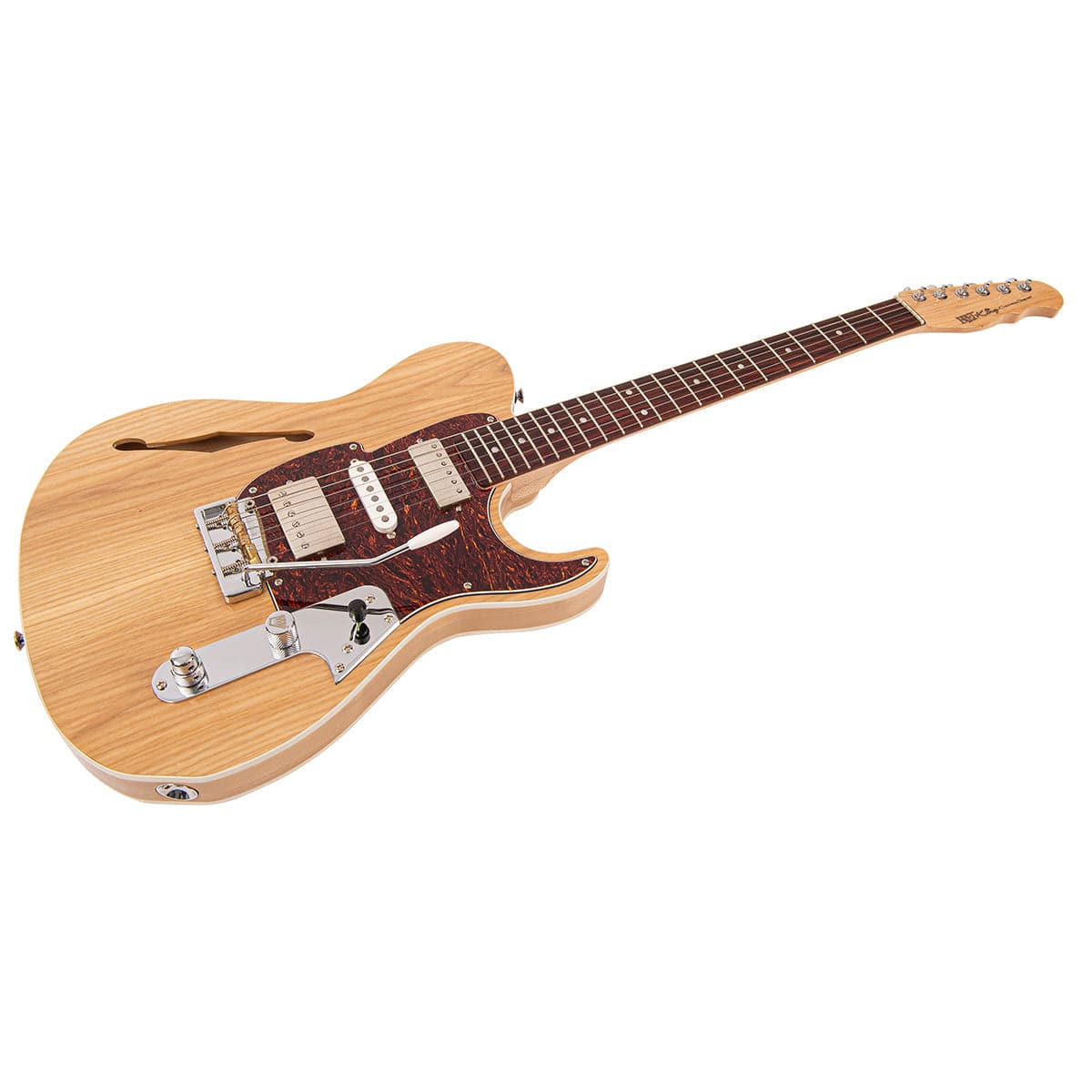 Fret-King Country Squire Semitone De Luxe ~ Natural Ash