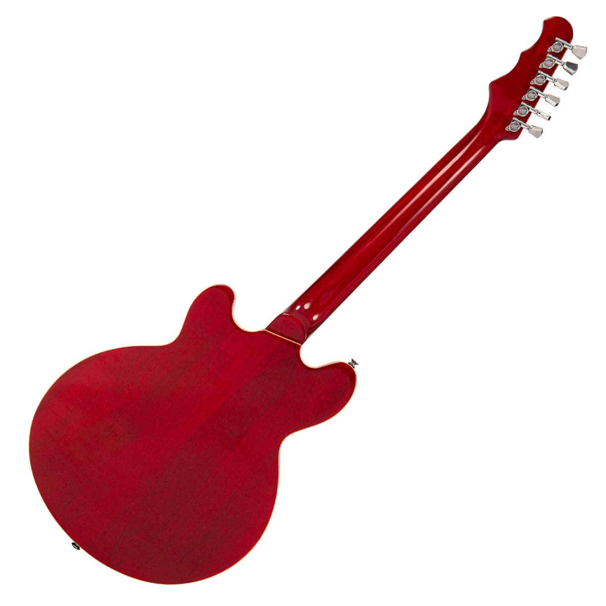 Fret-King Elise Custom with vintage style Vibrato ~ Cherry Red