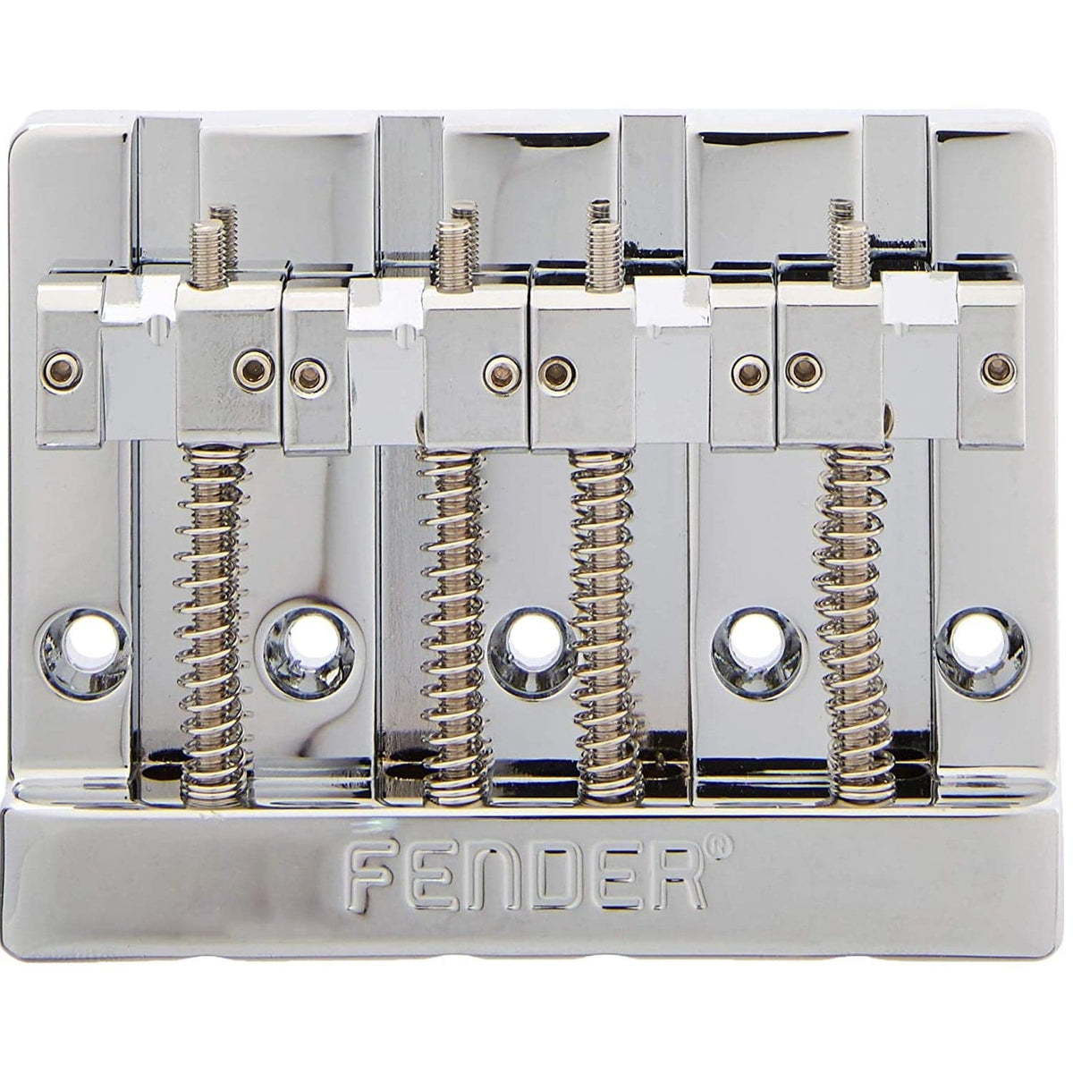 Fender HiMass 4-String Bass Bridge Assembly with Brass Saddles (0994408000)