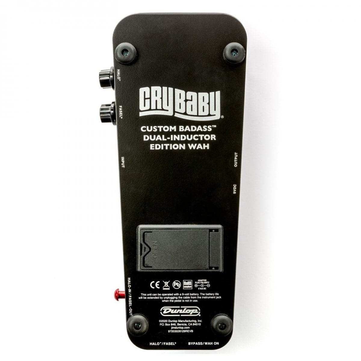 Dunlop Custom Badass Cry Baby Wah Pedal