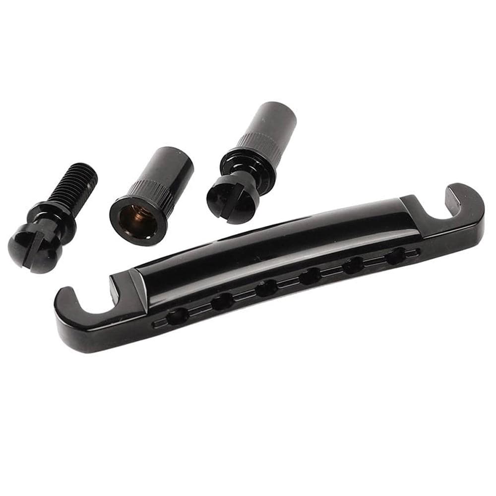 Gotoh GE101Z Stopbar Tailpiece Bridge for Gibson Les Paul - Black