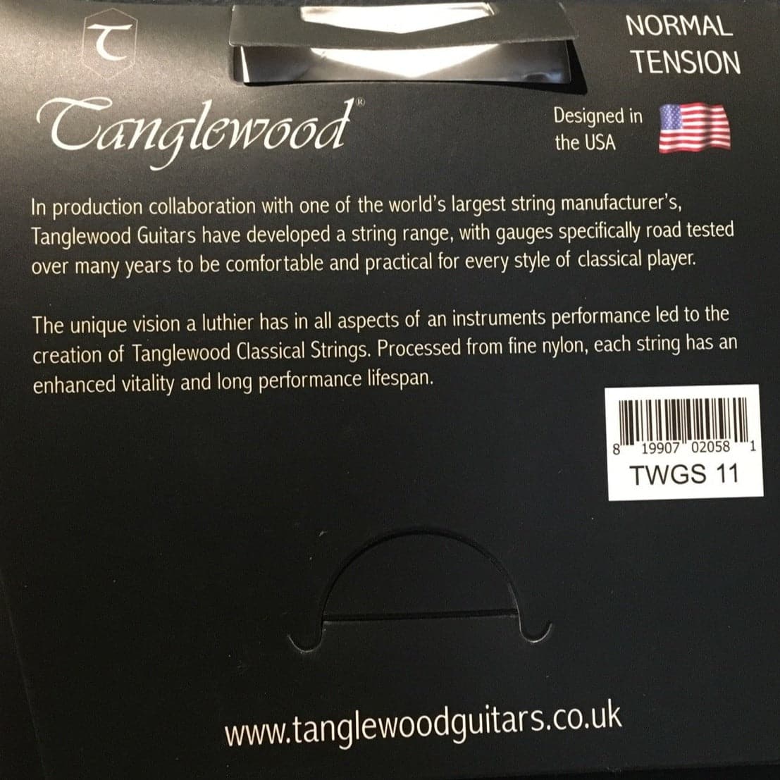 Tanglewood Nylon Classical Guitar Strings - Normal Tension