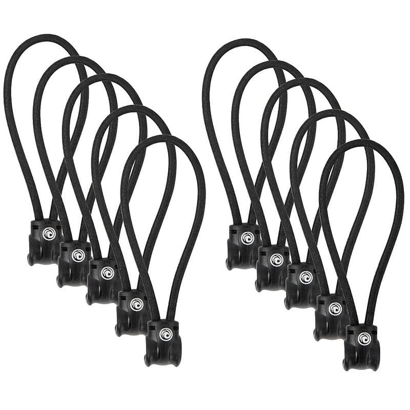 D'Addario Elastic Cable Ties 10-Pack