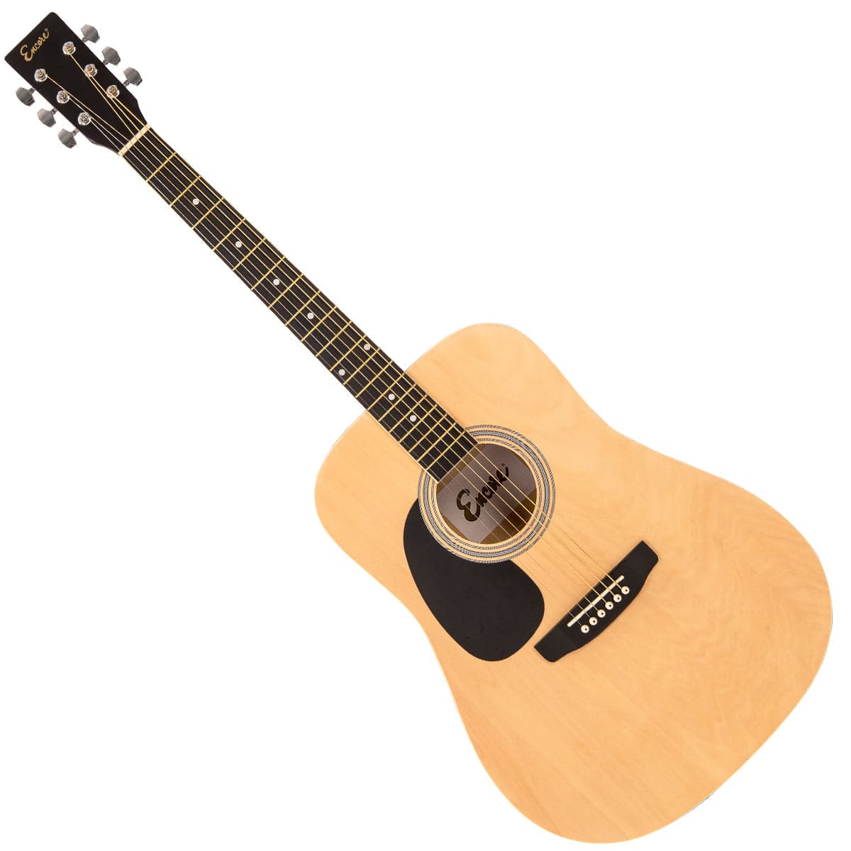 Encore Acoustic Guitar ~ Natural Left Hand