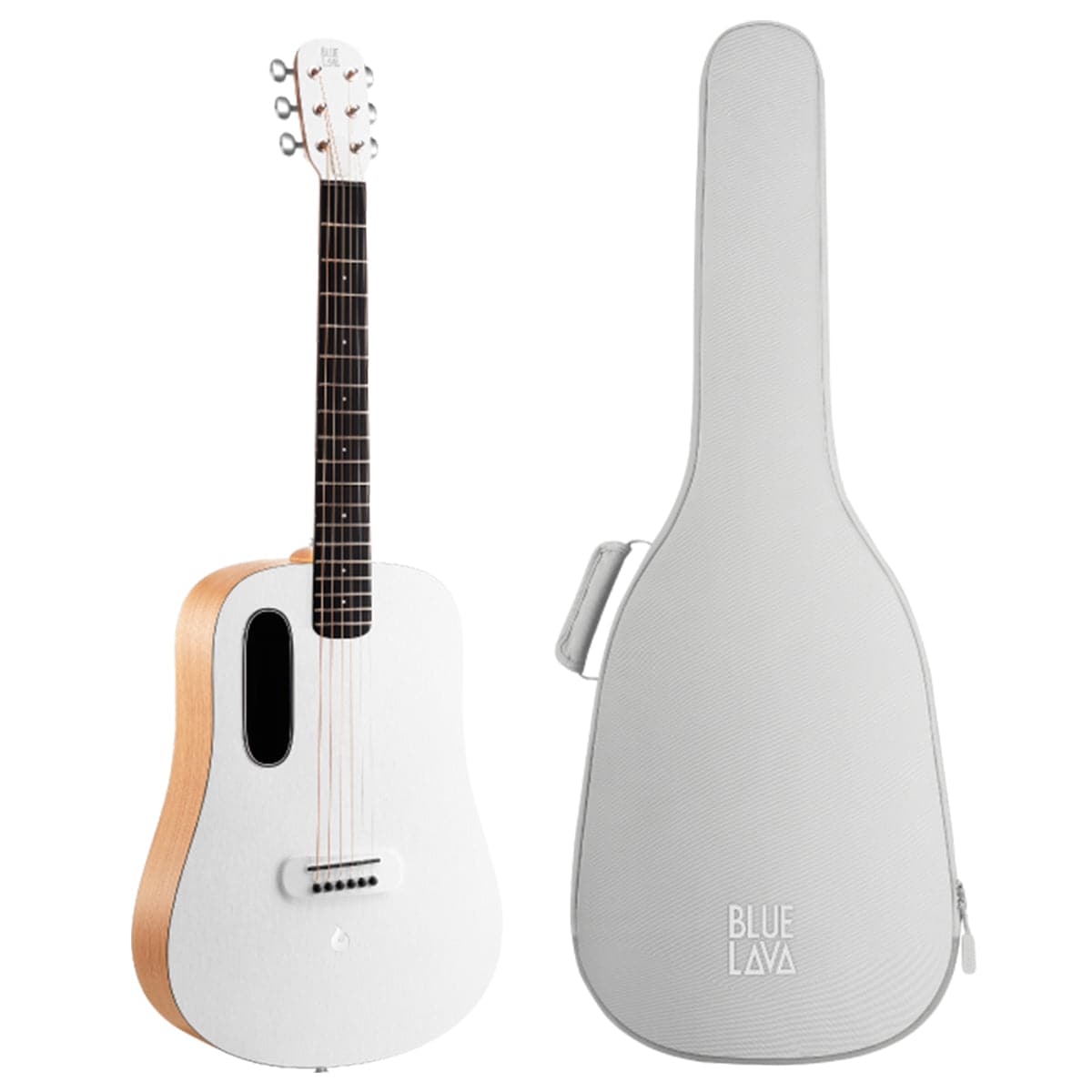 BLUE LAVA Original Acoustic and Lite Bag ~ Frost White / Walnut