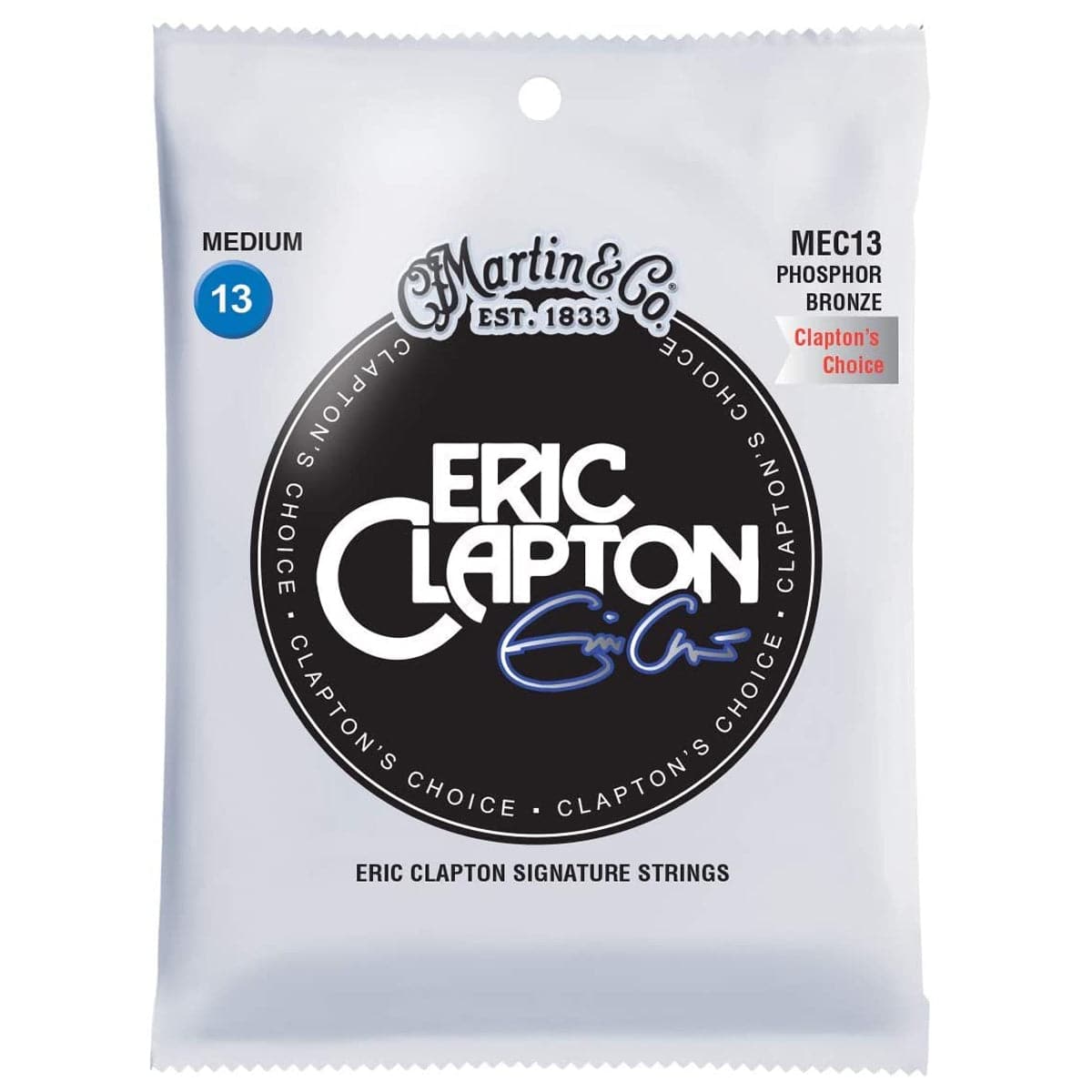 Martin MEC13 Clapton's Choice Eric Clapton Signature Acoustic Strings - 13-56