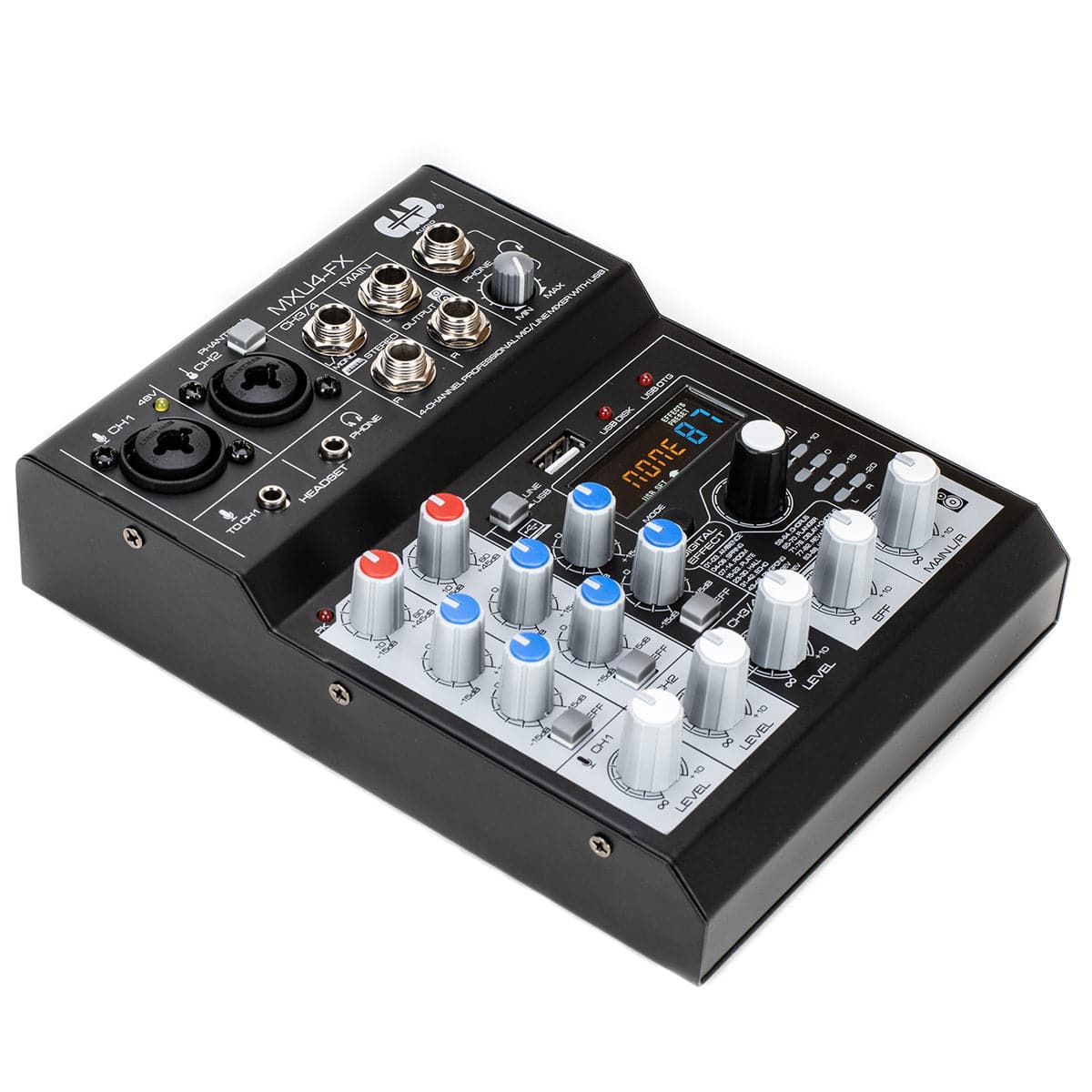 CAD 4 Channel Mixer with USB Interface & Digital Effects