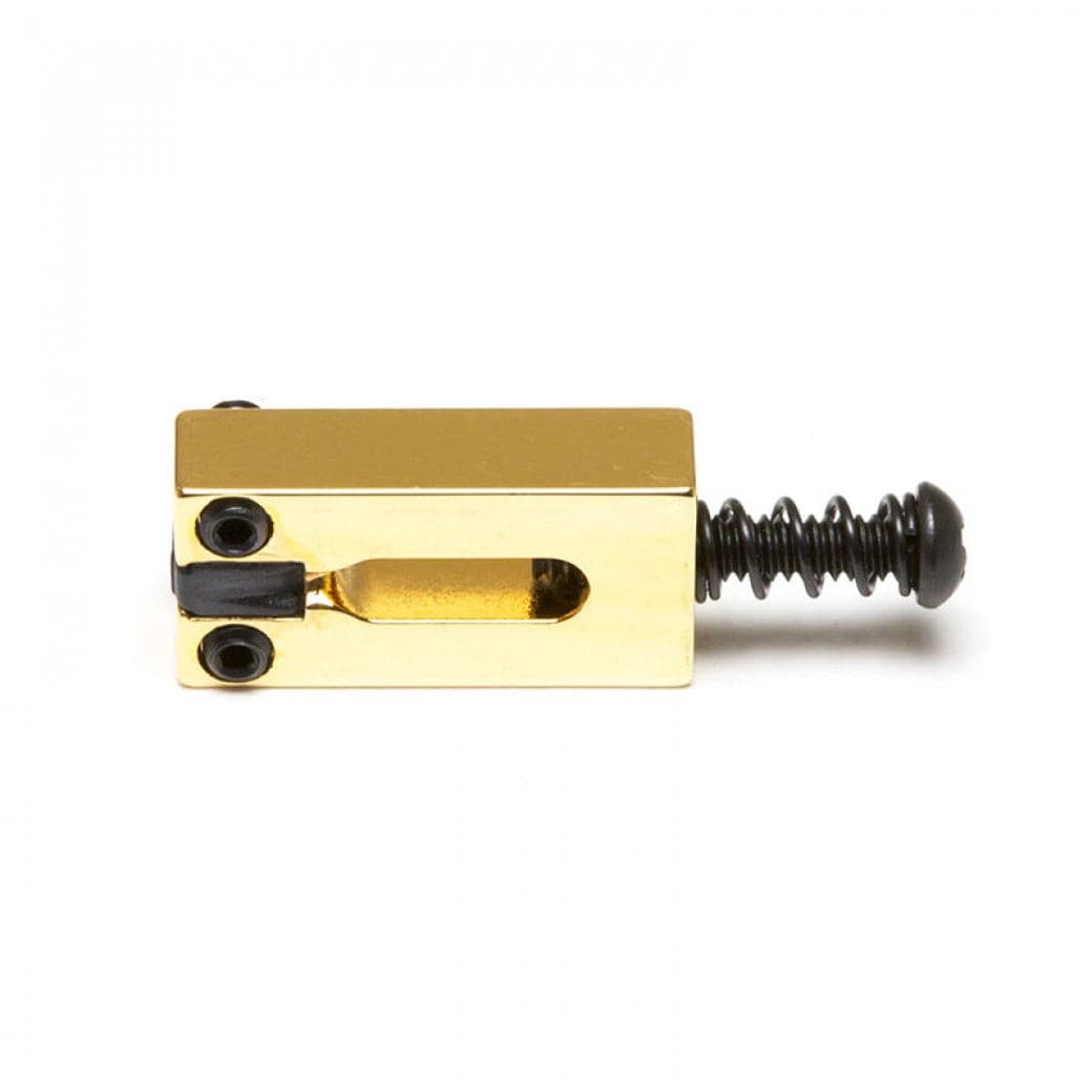 Graph Tech PG-8000-0G Gold String Saver Saddle Set for Strat & Tele