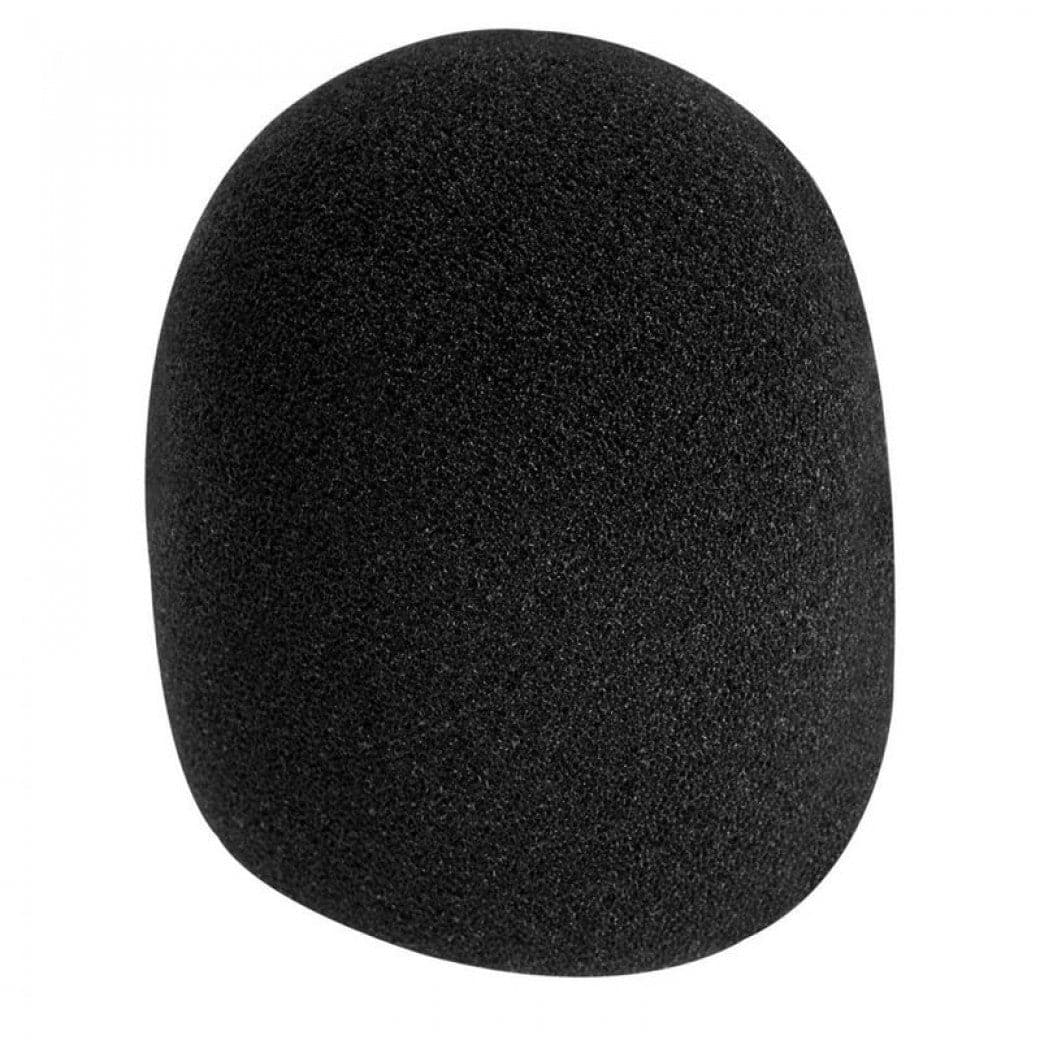On-Stage Microphone Windscreen Foam - Black