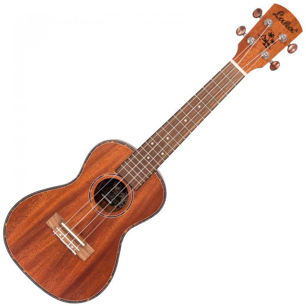 Laka VUC40 Concert Ukulele with Bag - Mahogany