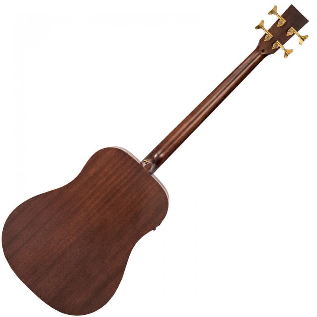 Vintage VCB440WK Statesboro 4 String Electro Acoustic Bass - Whisky Sour