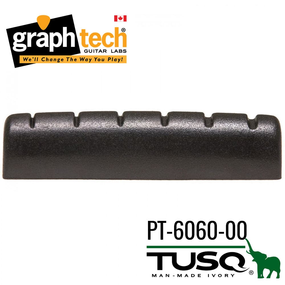Graph Tech Black Tusq Nut for Epiphone - Slotted (PT-6060-00)