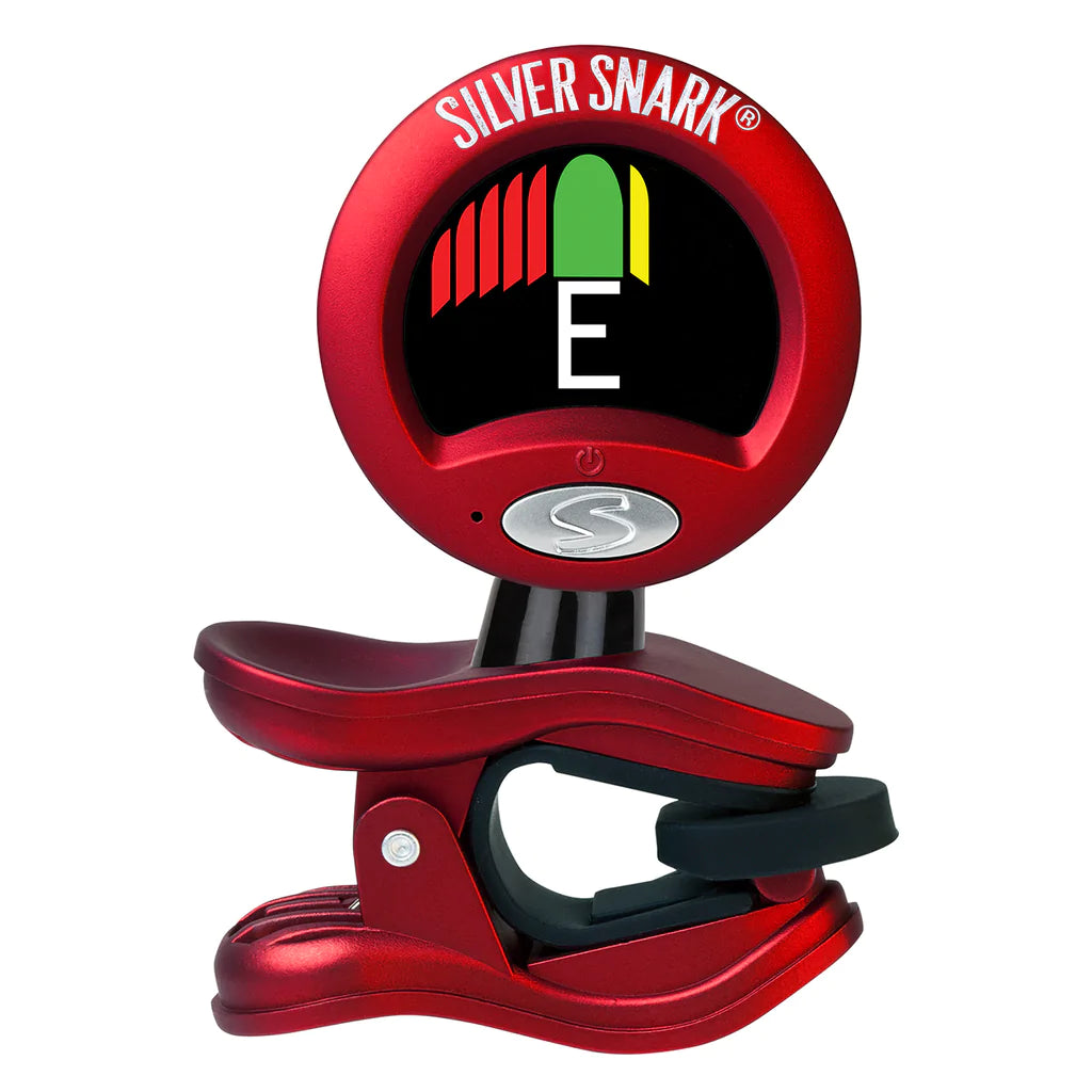 SNARK ST2 'Super Tight' Chromatic Clip On Tuner for all Instruments - Red