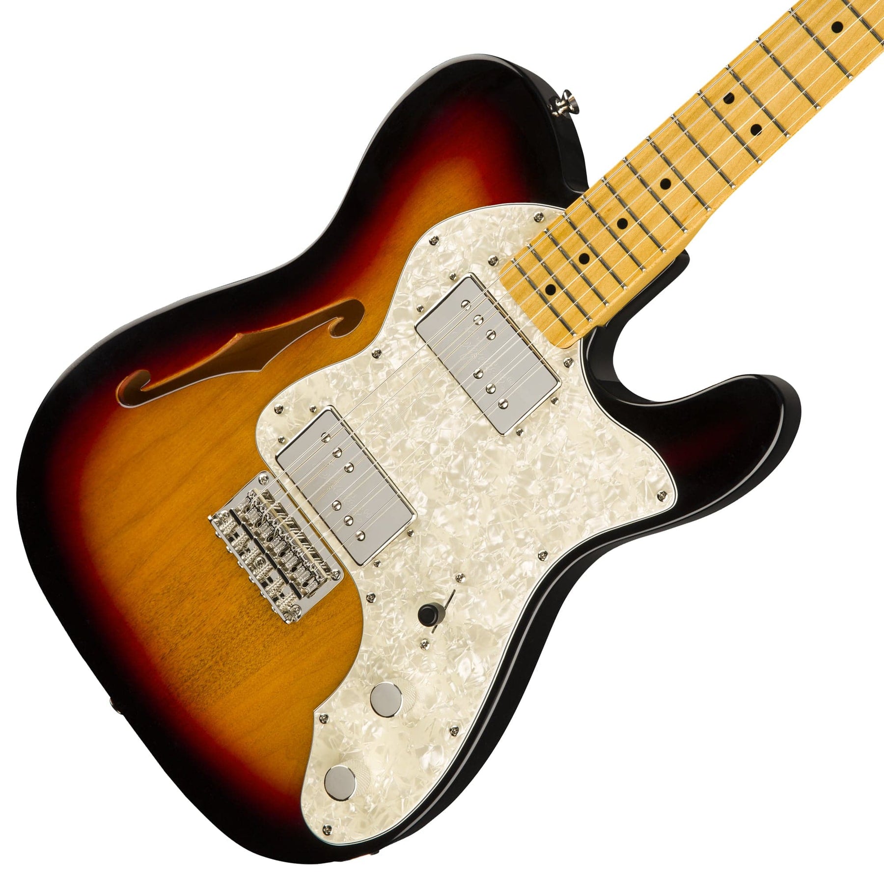 Squier Classic Vibe '70s Telecaster Thinline - 3 Tone Sunburst