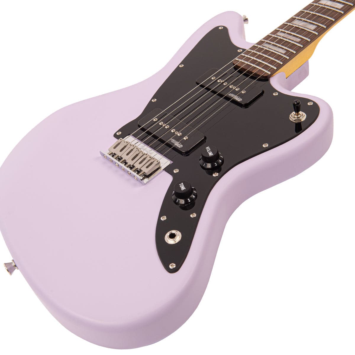 Vintage V65H ReIssued Hard Tail Electric Guitar ~ Satin Purple