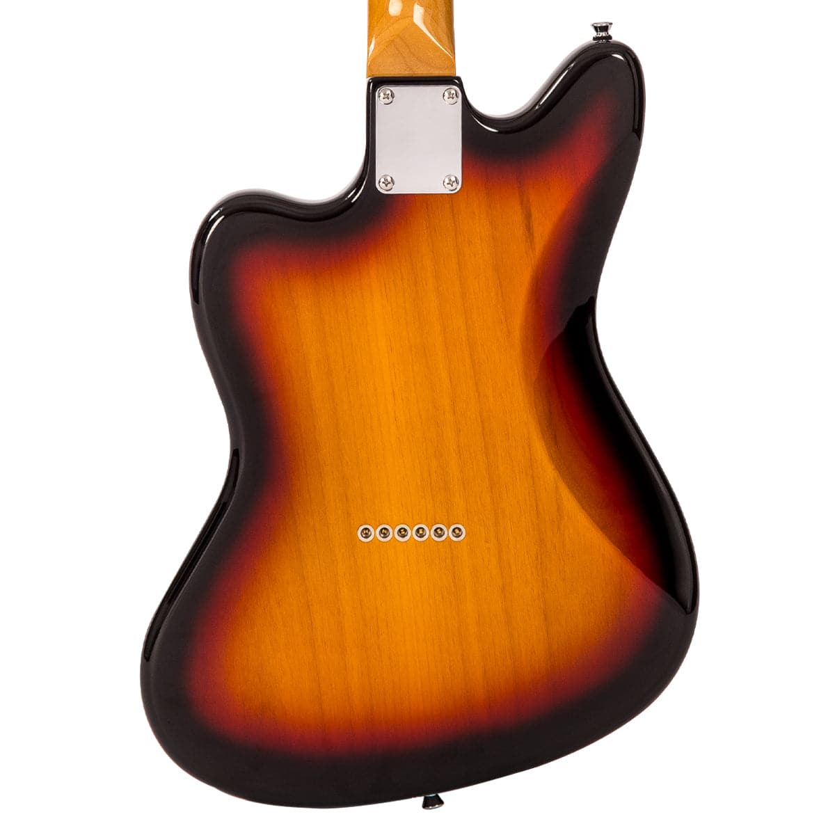 Vintage V65 ReIssued Hard Tail Electric Guitar ~ Tobacco Sunburst