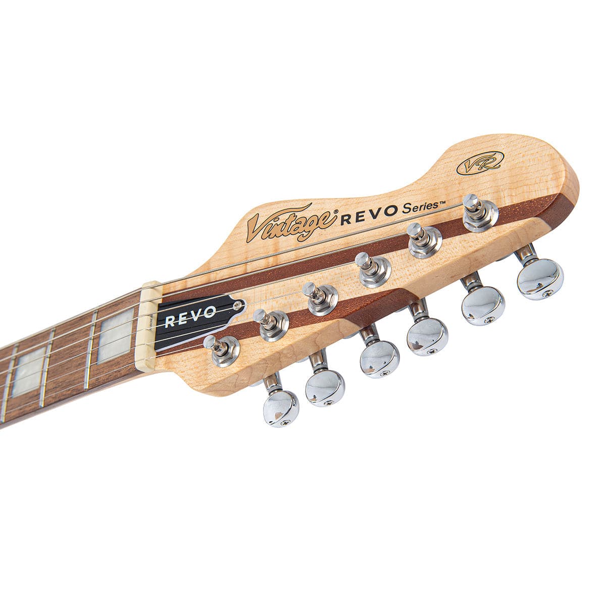 Vintage REVO Series 'Integra' Guitar ~ Satin Natural