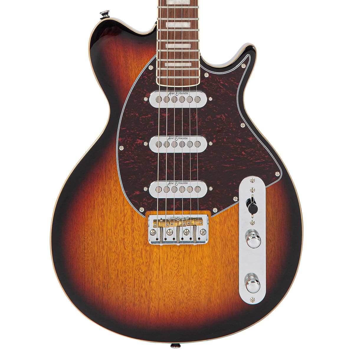 Vintage REVO Series 'Vision' Electric Guitar ~ Two Tone Sunburst