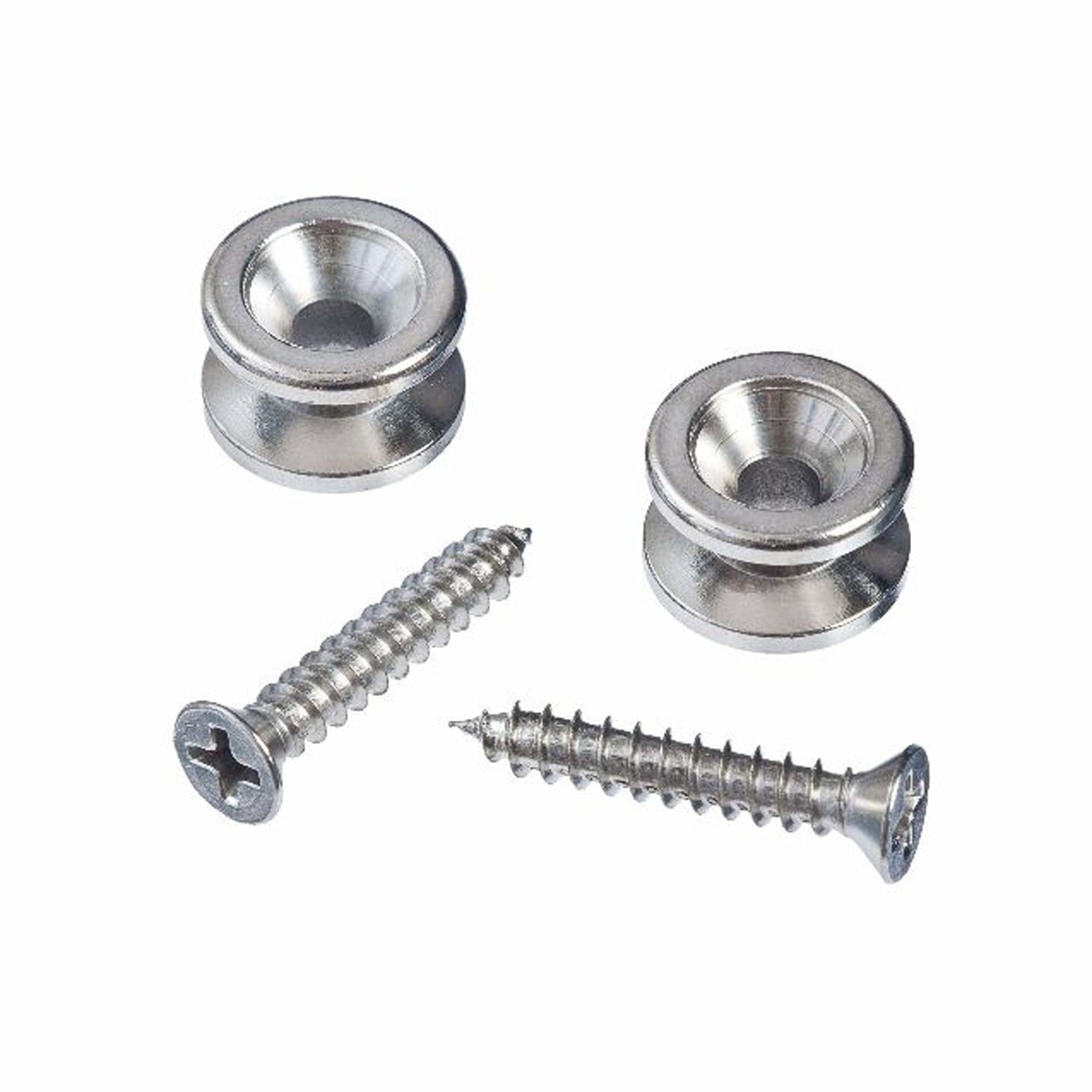 D'Addario Strap Buttons - Chrome