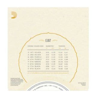 D'Addario EJ97 D'addario Greek Bouzouki Nickle-Plated Steel