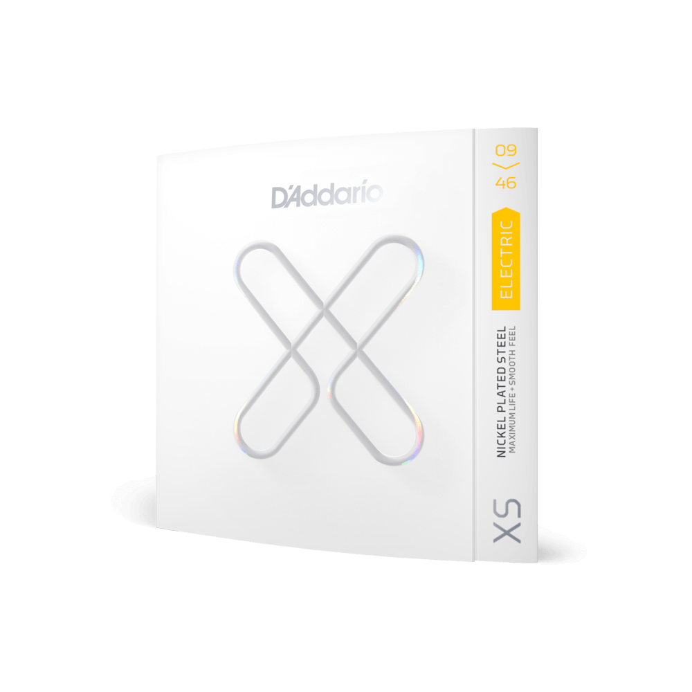 D'Addario XS Electric Nickel Plated Steel - Super Light Top/Regular Bottom - 09-46 (XSE0946)