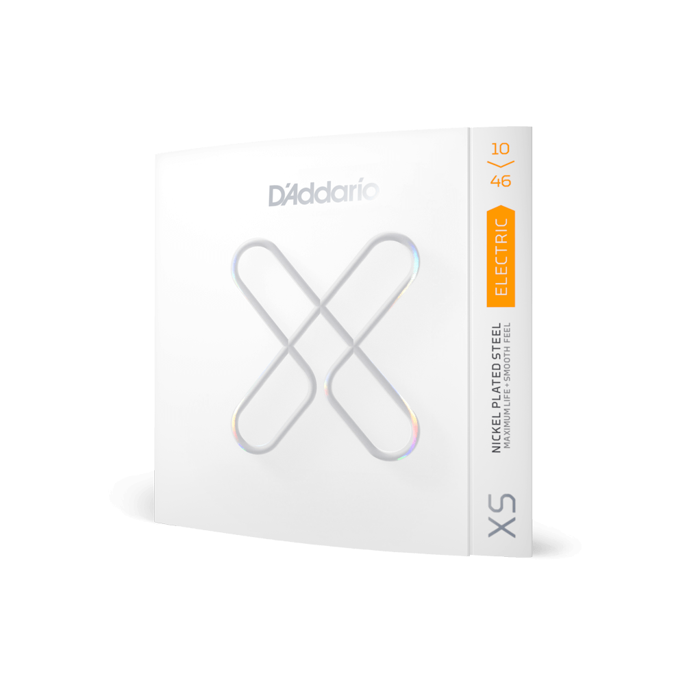 D'Addario XS Electric Nickel Plated Steel - Regular Light - 10-46 (XSE1046)