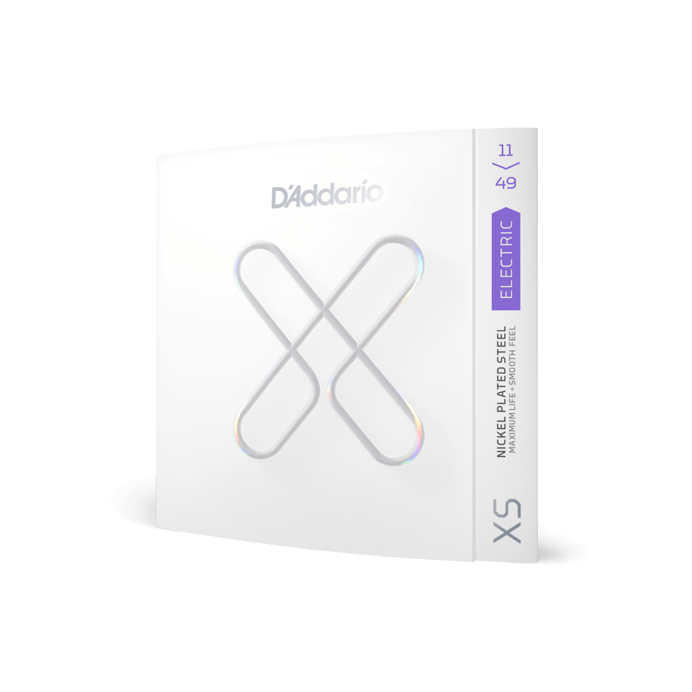 D'Addario XS Electric Nickel Plated Steel - Medium - 11-49 (XSE1149)