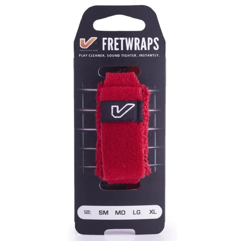 Gruv Gear FretWrap String Muter - Small for 6 String Guitar - Red