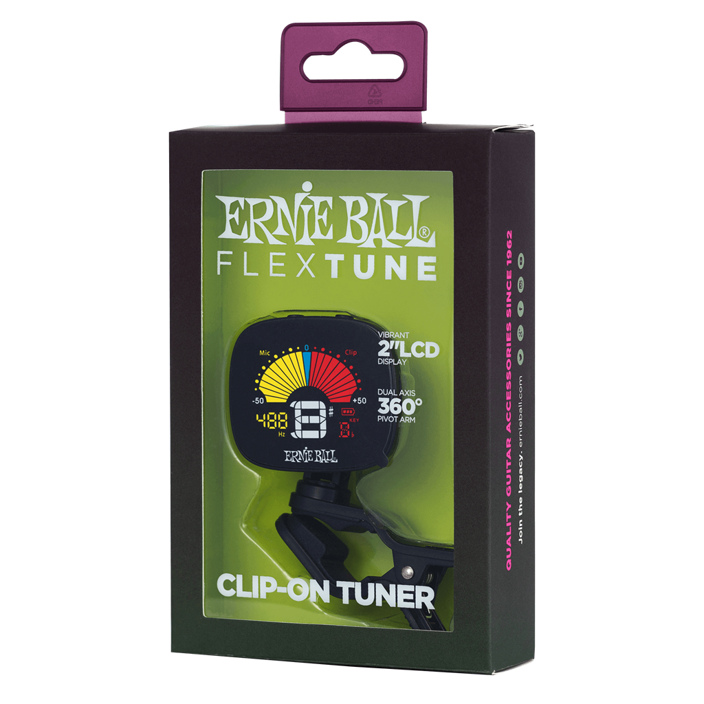 Ernie Ball FlexTune Clip On Guitar tuner