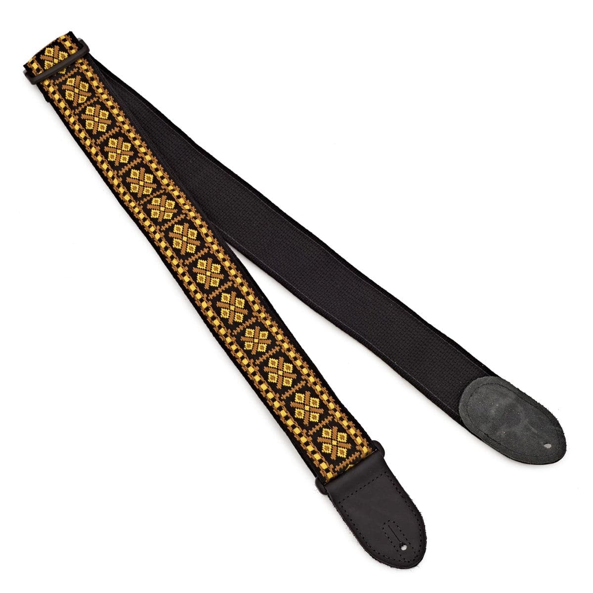 Gretsch Premium Woven Guitar Strap - Diamond with Black Ends
