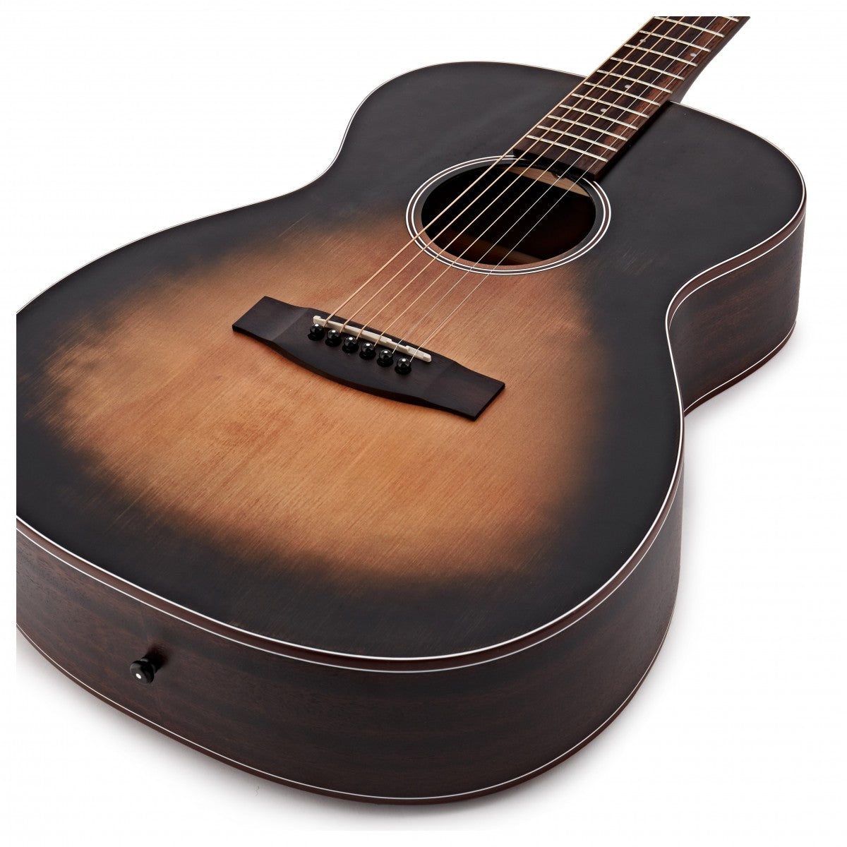 Aria 101DP Delta Player Orchestra Acoustic Guitar - Muddy Brown