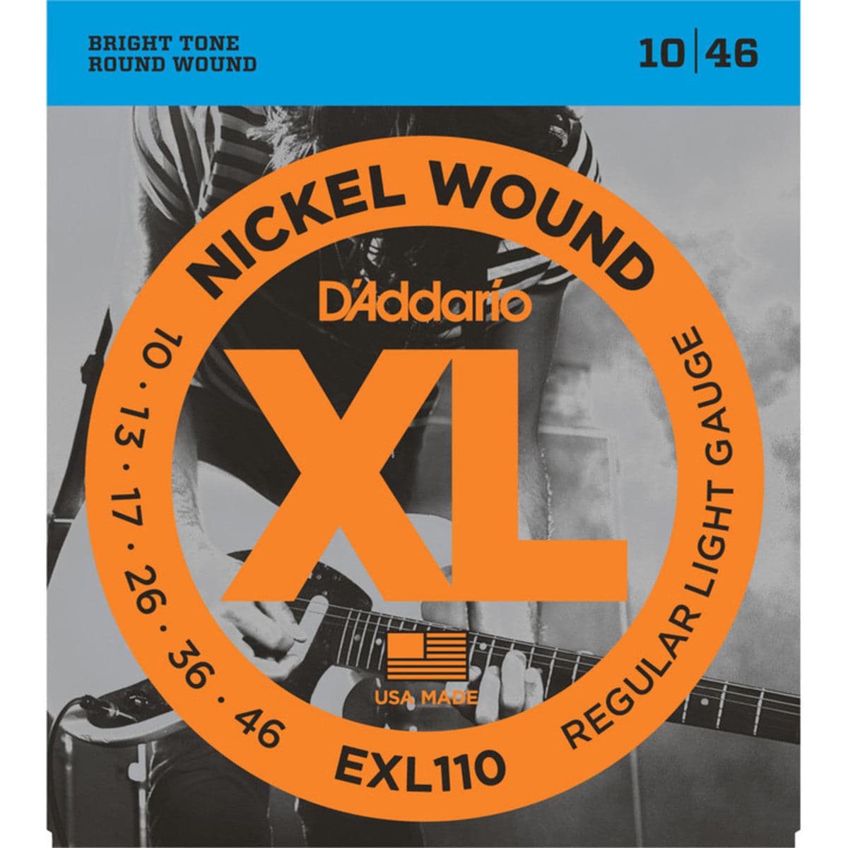 D'Addario EXL110 XL Electric Guitar Strings - Regular Light - 10-46