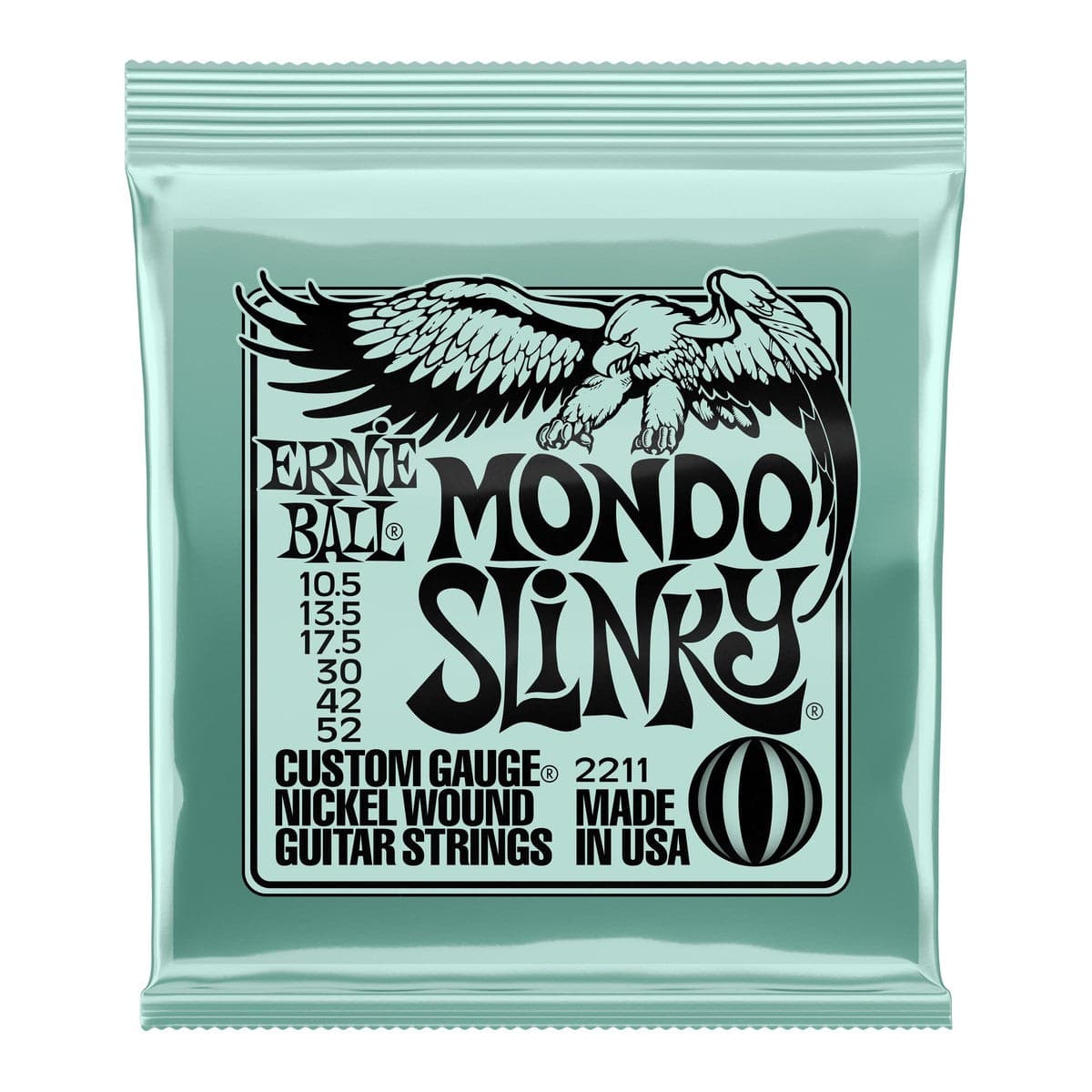 Ernie Ball Mondo Slinky Electric Guitar Strings 2211 - 10.5 - 52