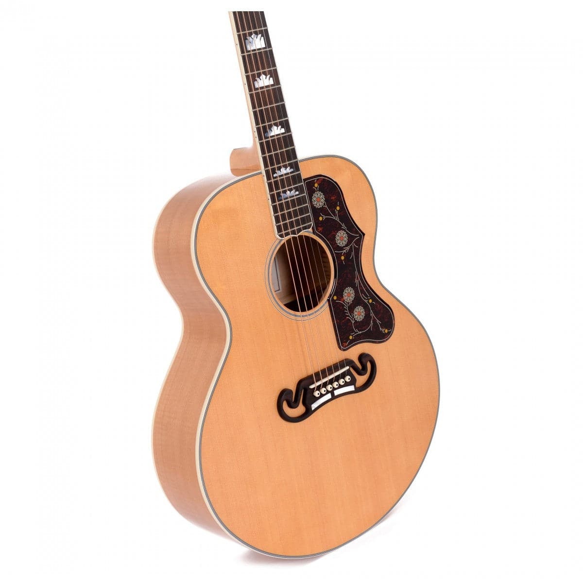 Sigma SG Series GJA-SG200 Jumbo Electro Acoustic Guitar - Antique Natural with Case