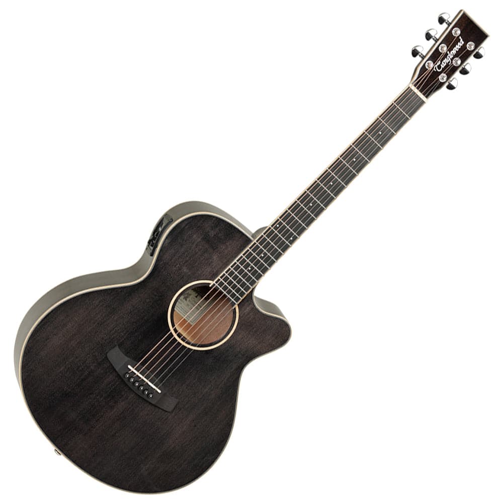 Tanglewood TW4E Winterleaf Super Folk Electro Acoustic Guitar - Black Shadow