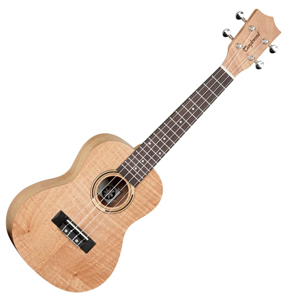 Tanglewood TWT6 Tiare Concert Ukulele - Flame Mahogany + Gig Bag