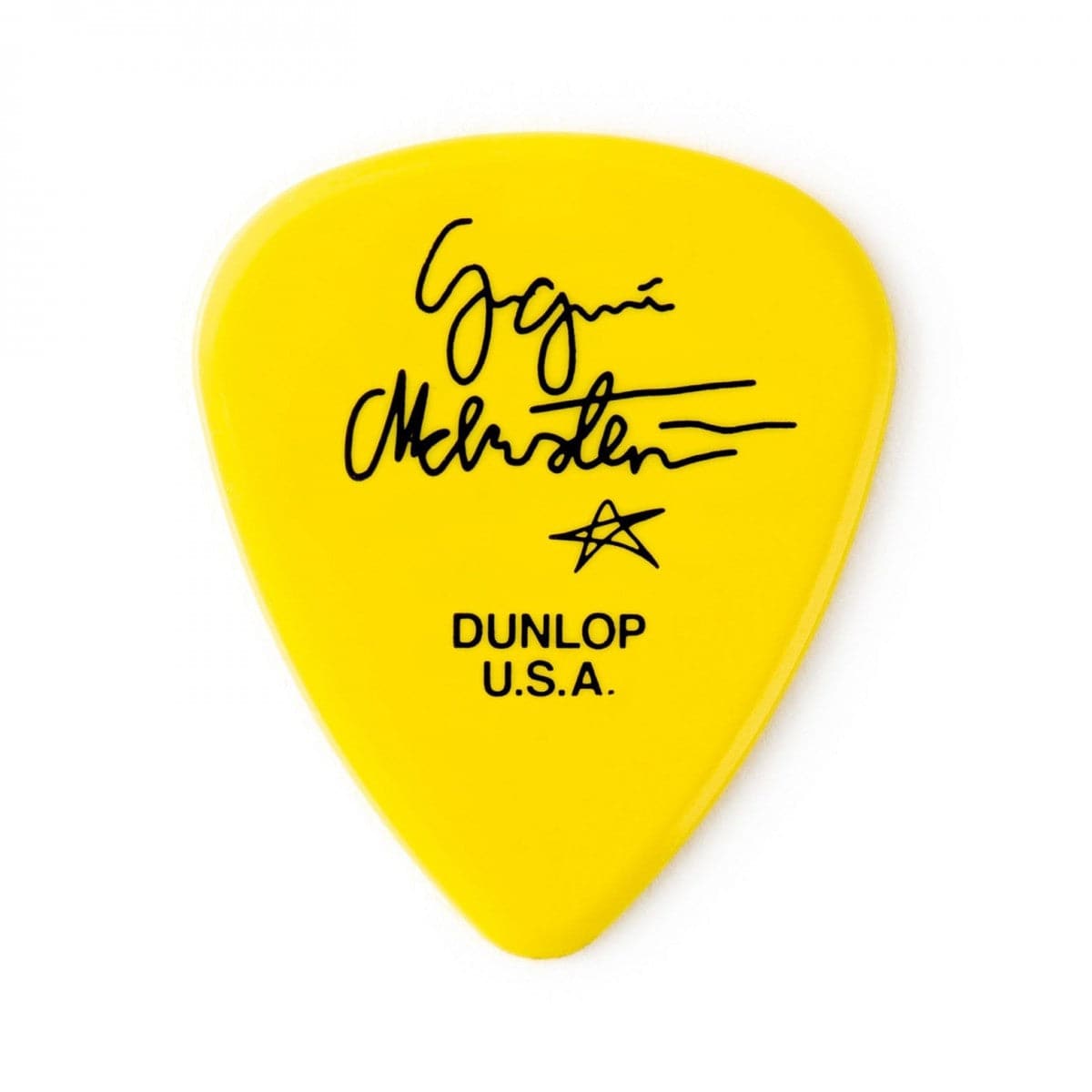 Jim Dunlop - Yngwie Malmsteen Plectrums - Yellow - 1.14mm - 6 Pack