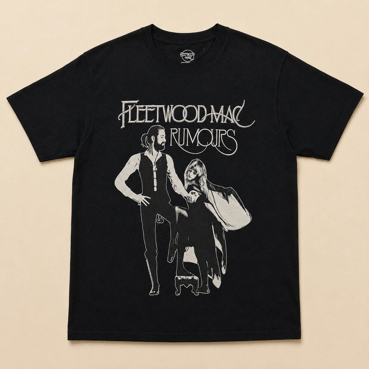 Fleetwood Mac Unisex T-Shirt: Rumours (Black)