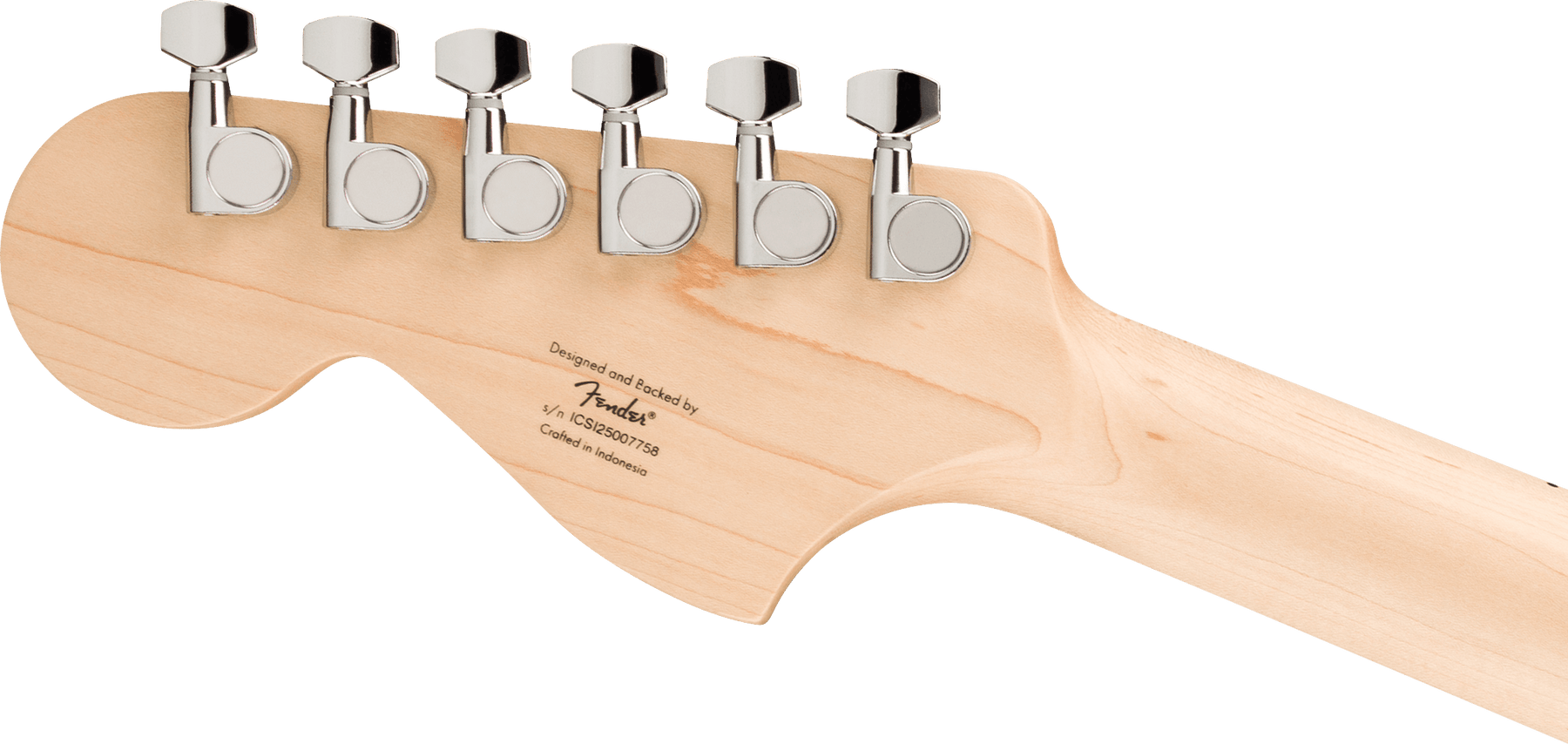 Squier Sonic Mustang With Maple Fingerboard - White Pickguard - Daphne Blue